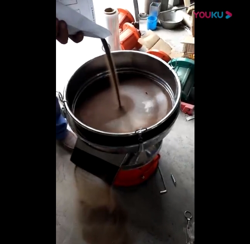 高卓450mm振动筛过滤视频