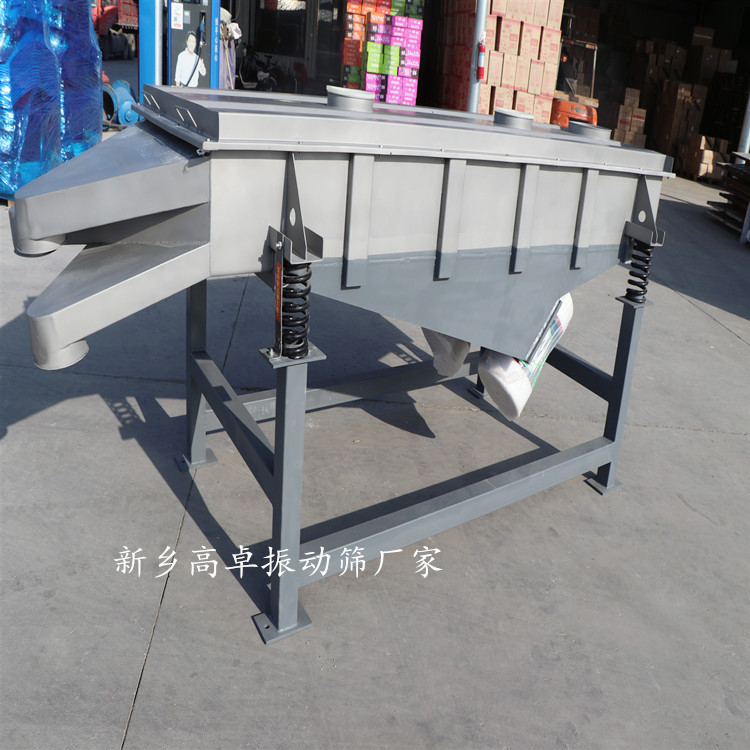 直线振动筛安装一台电机可以使用吗？