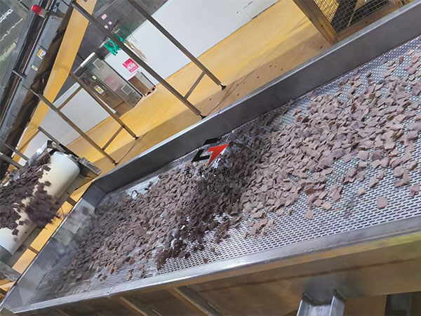 食品直线振动筛用户现场