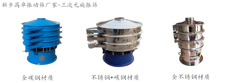三次元旋振筛