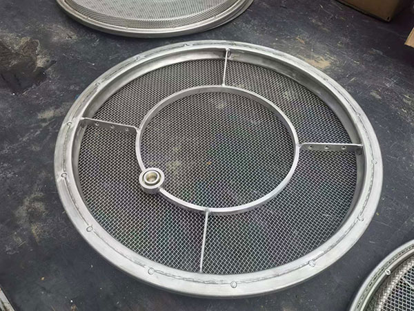超声波振动筛网架